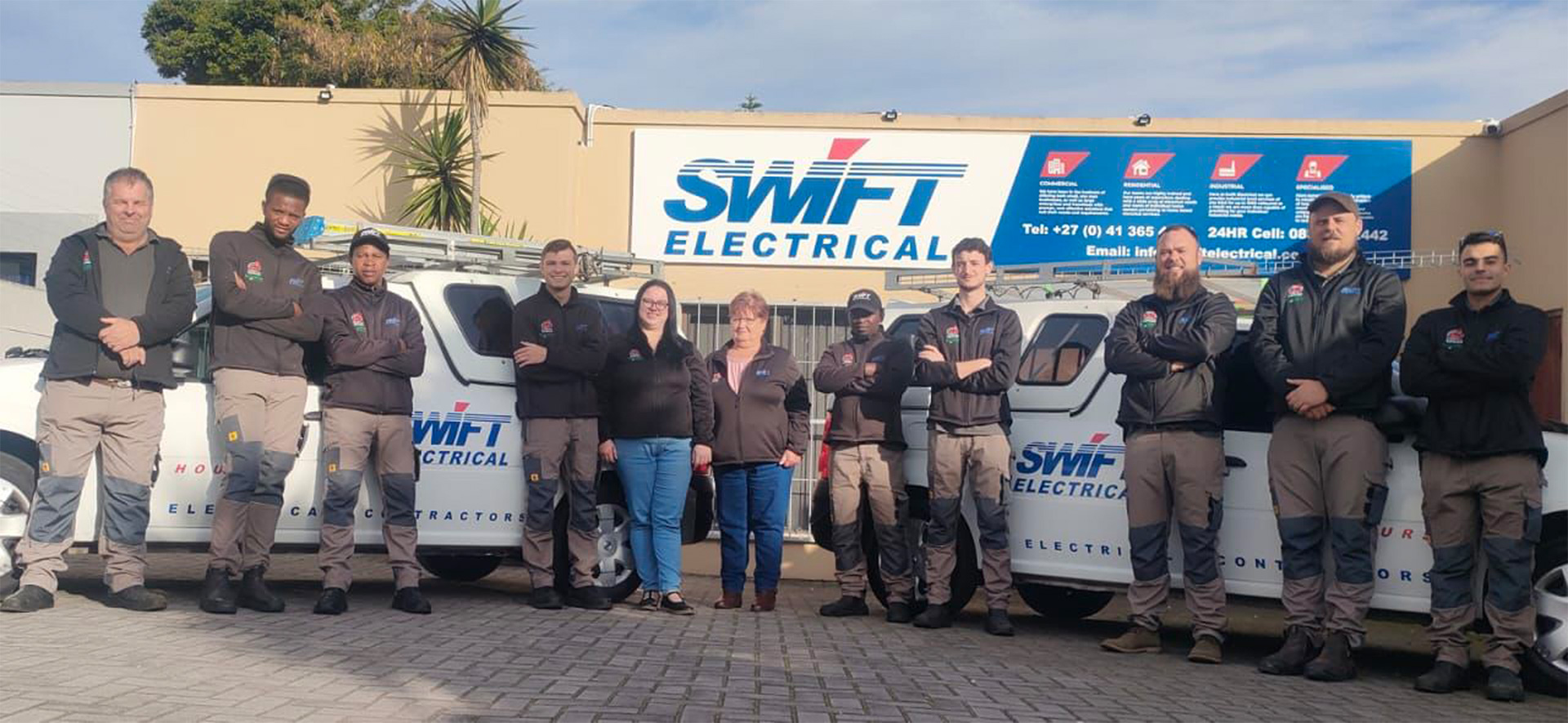 Swift Electrical team